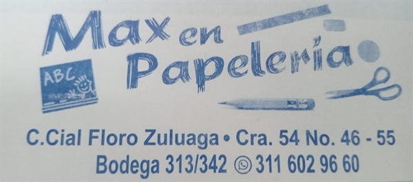 Max en Papelería