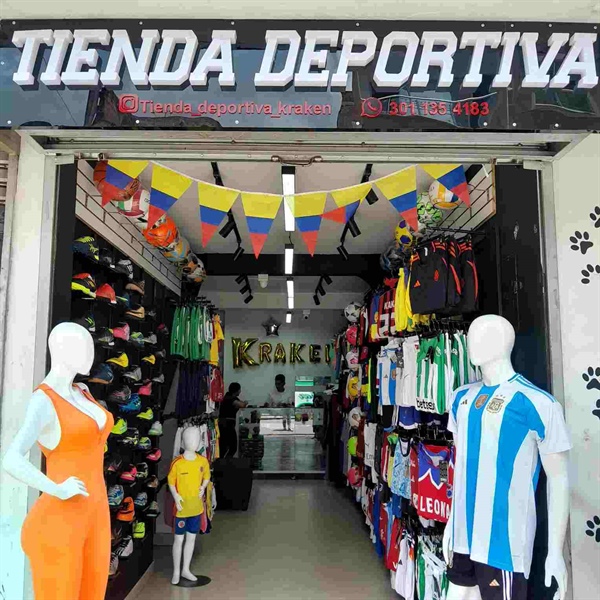 Amplia gama de ropa deportiva