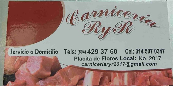 Carnicería R Y R