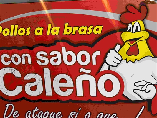 Pollo a la brasa con sabor Caleño