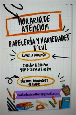 Papeleria Y Variedades Dluz